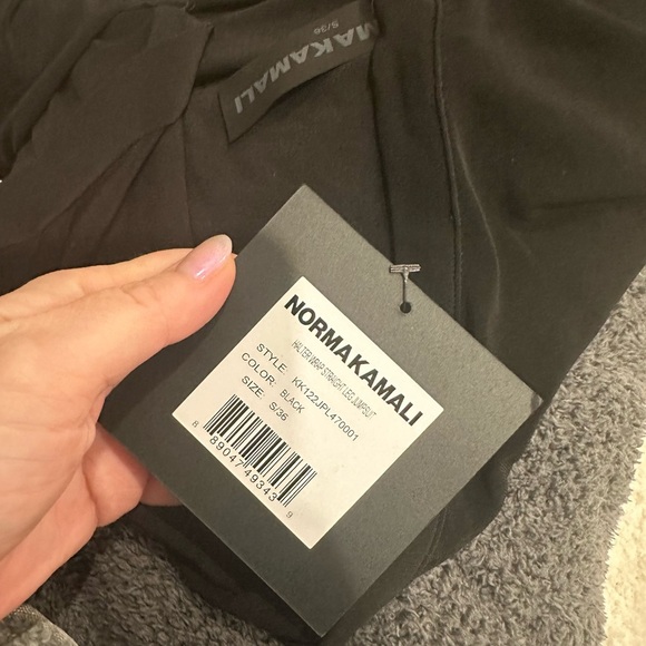 NWT Norma Kamali Halter Jumpsuit sz S - Picture 6 of 8